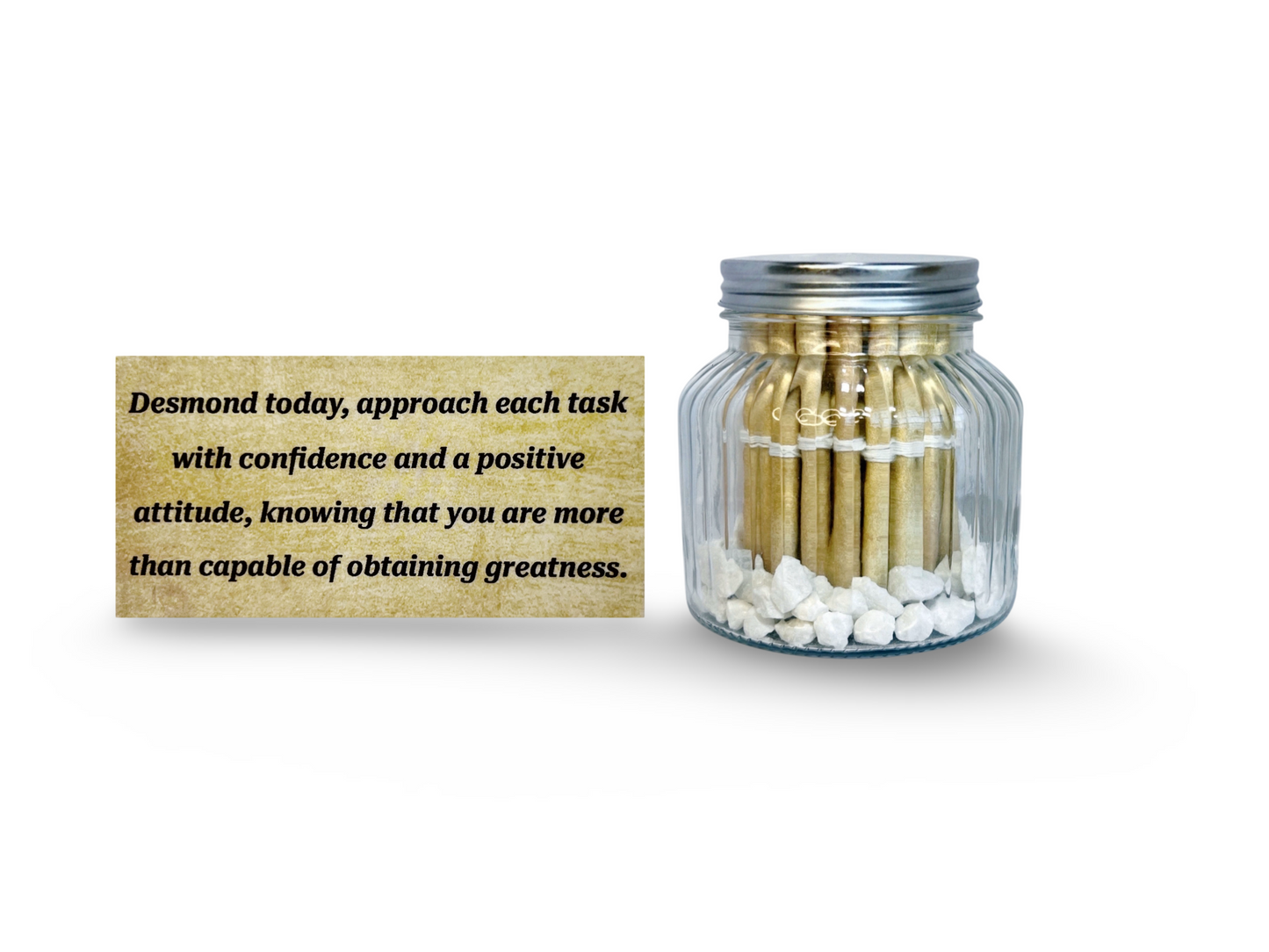 Personalized Affirmation Jar
